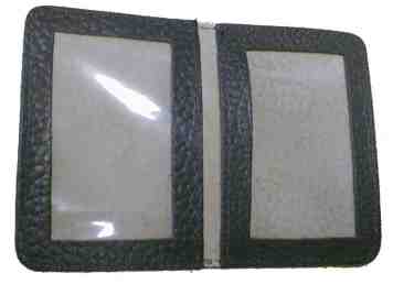  2 Window Leather Card Case, sold in packs of 12 