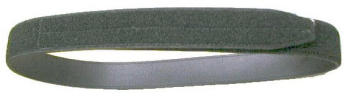  1 1/2"  6-7oz Split leather belt  with soft velcro