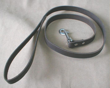 3/4" X 48" long Heavy Leather Leash