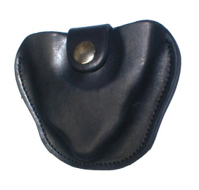 Handcuff holster formed for inspector