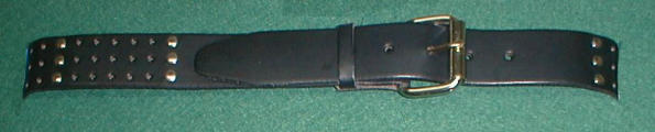  Astro leather belt, rivets and holes
