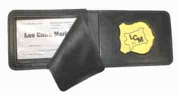  Leather Badge Holder