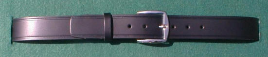  Grooved 1 1/2" astro leather belt