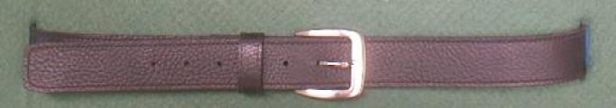 1 3/8" doubled cow leather belt